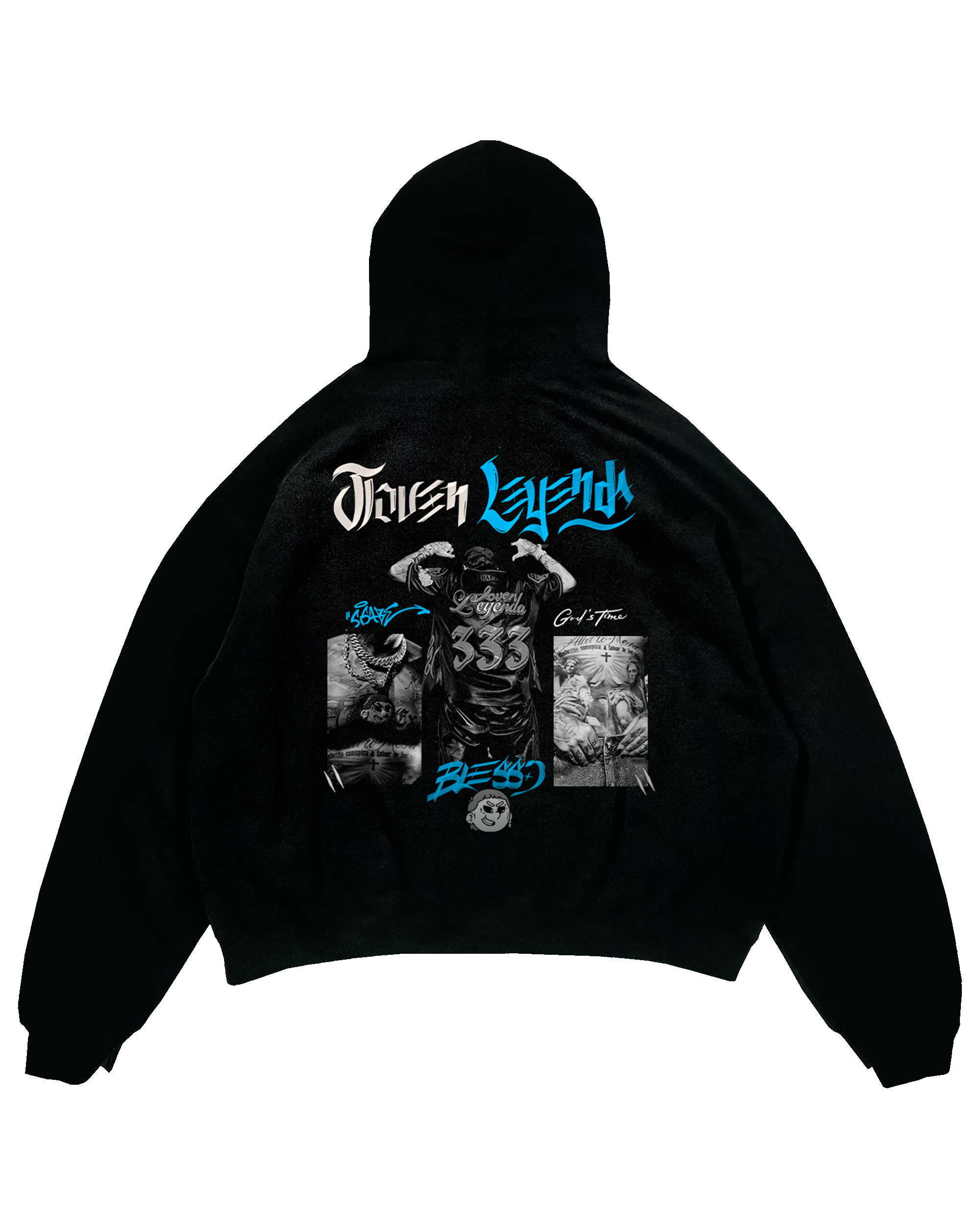 Blessd Black Hoodie