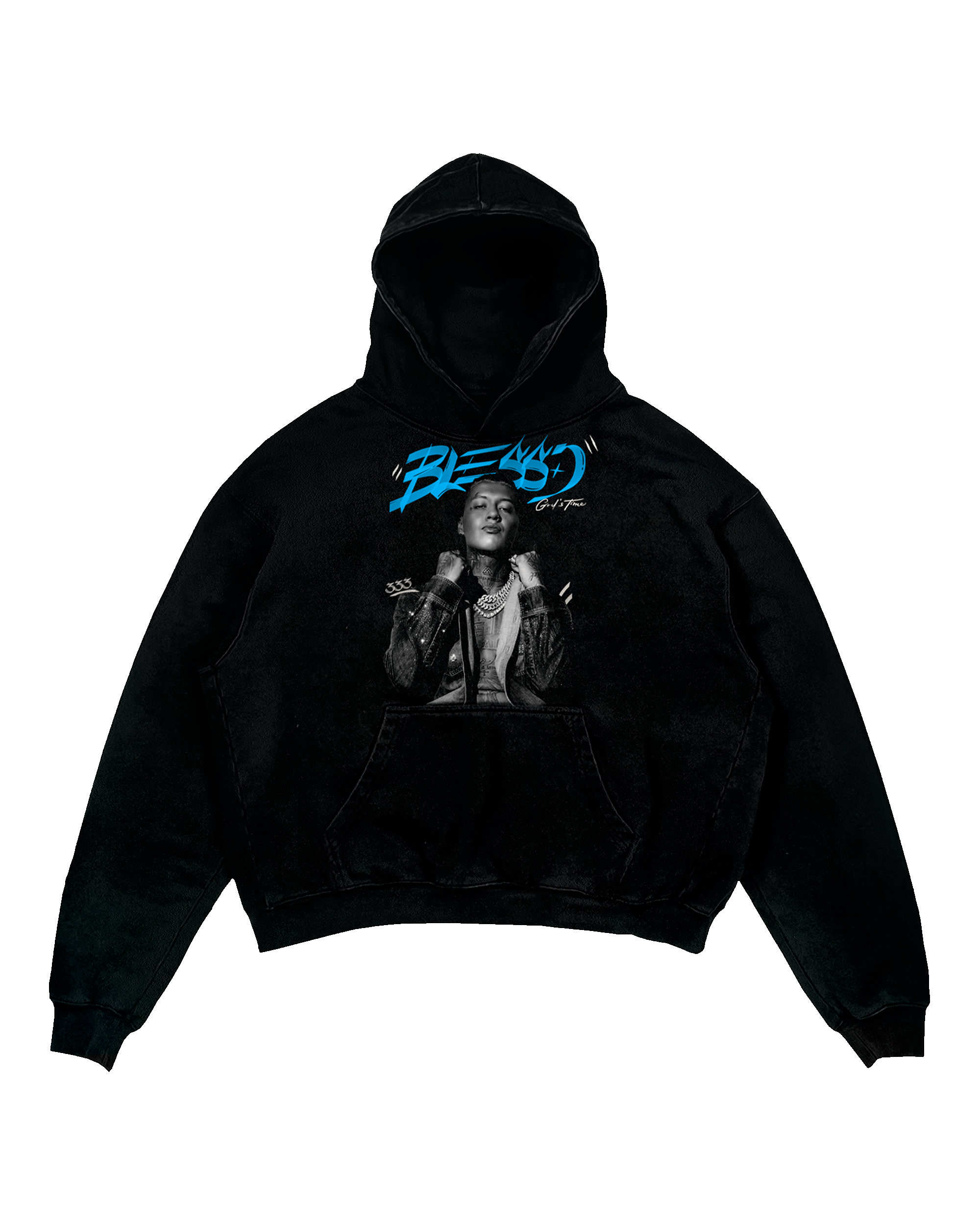 Blessd Black Hoodie