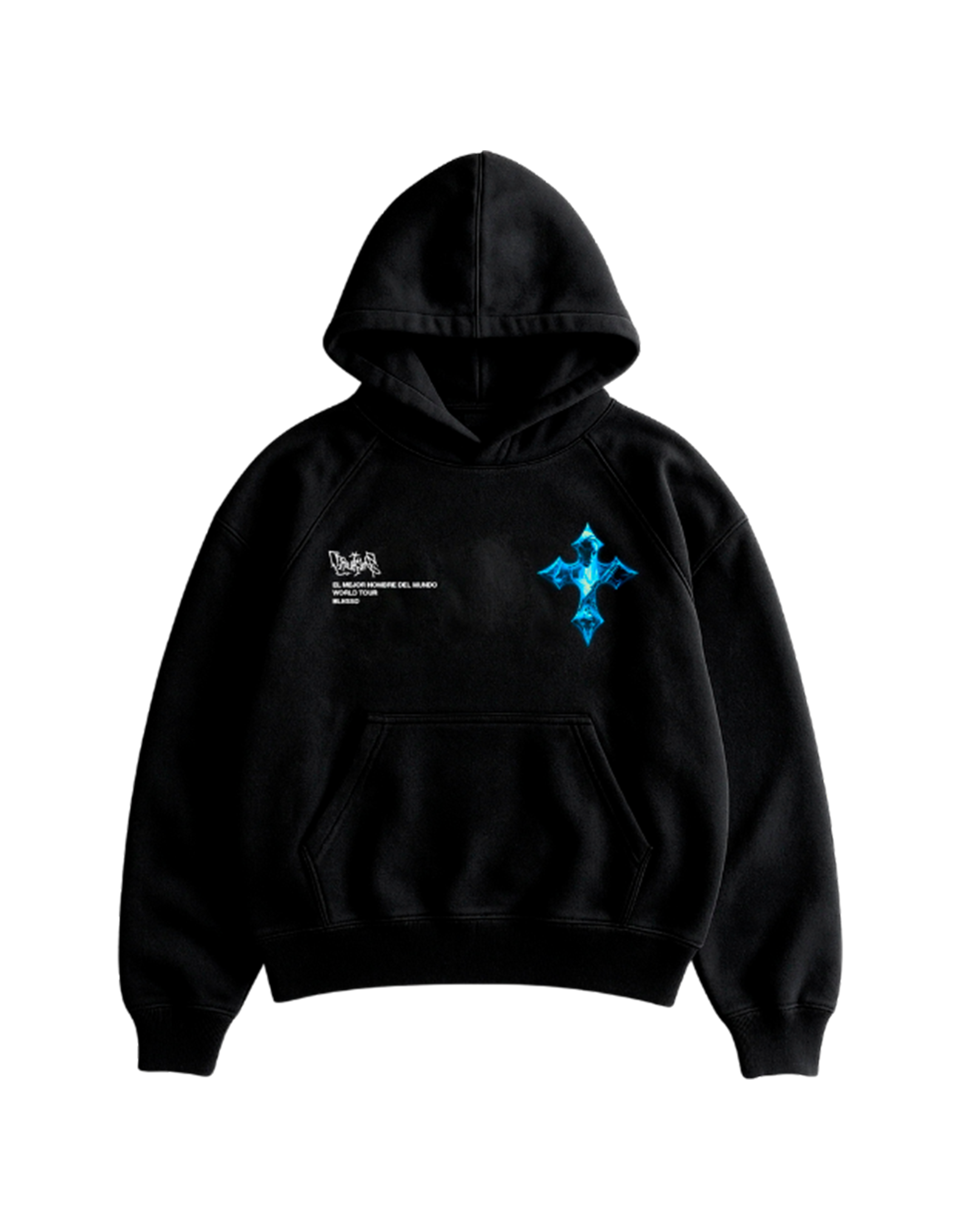 Hoodie Oversize EMHDM NEGRO